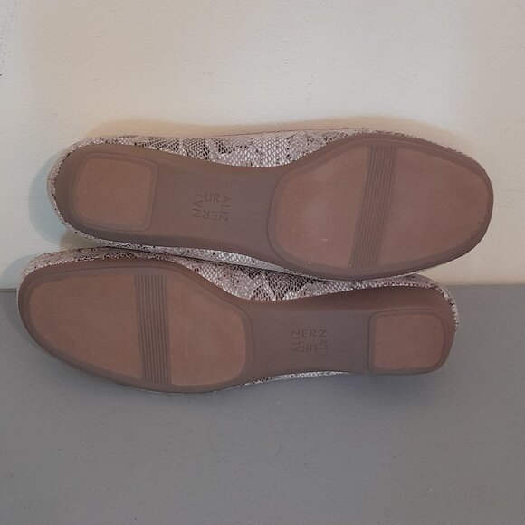 Naturalizer Women's Gisella Mauve Snake Flat 10 M US - Picture 6 of 7